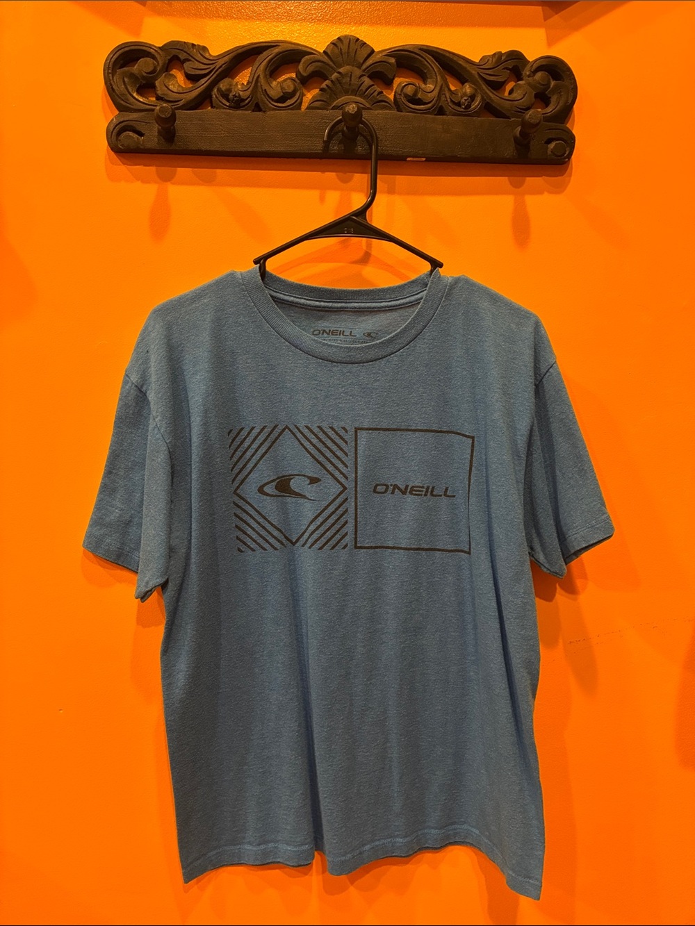 O'Neill Blue Short-Sleeve Graphic Crew Tee